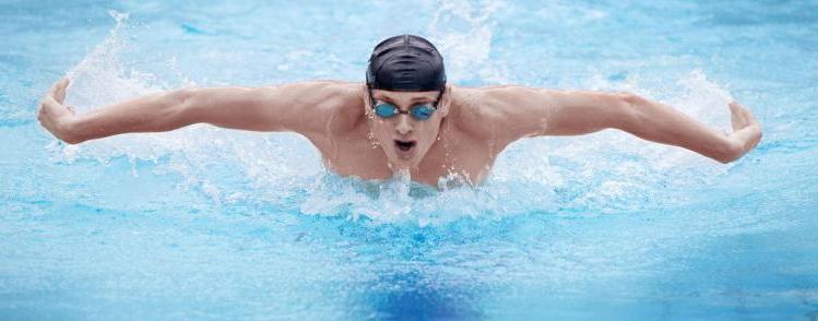 water polo player in water